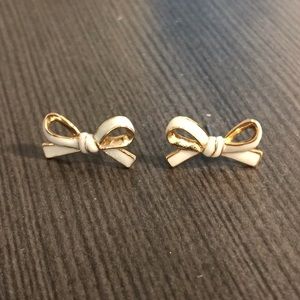 Kate Spade bow studs